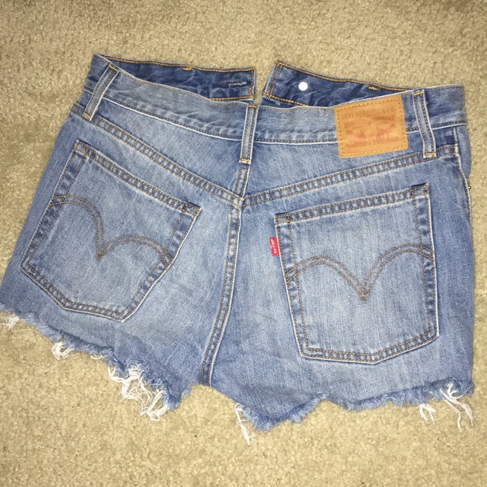 Levi’s Denim Wedgie Shorts